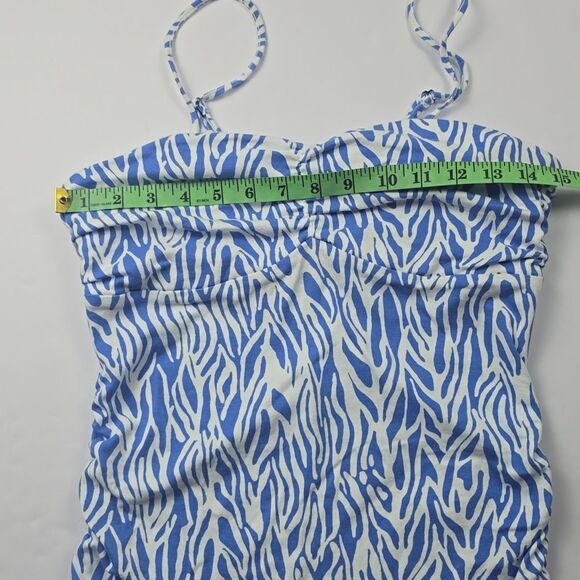 Diane Von Furstenberg DVF for Target Collab Women’s Sea Twig Blue Set Size S/M - Picture 6 of 15